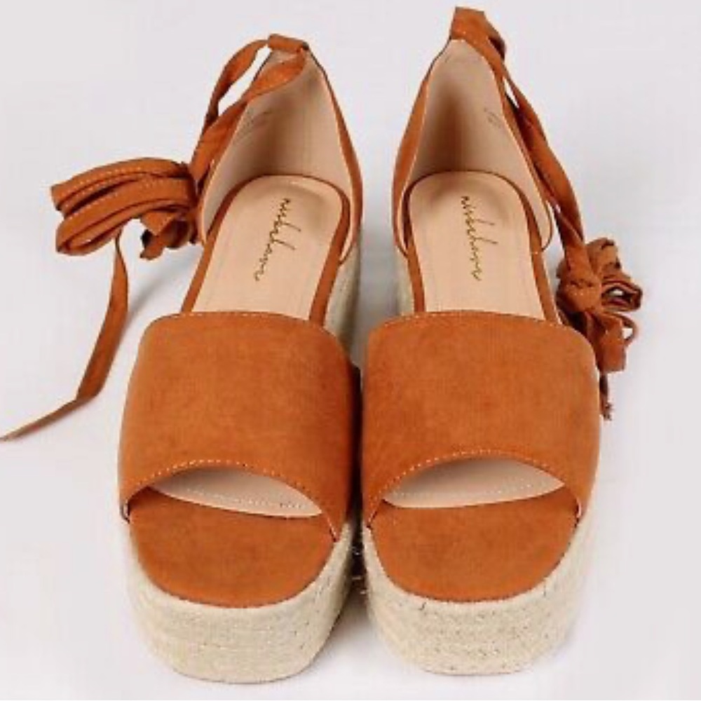 Misbehave Platform Lace Up Espadrilles